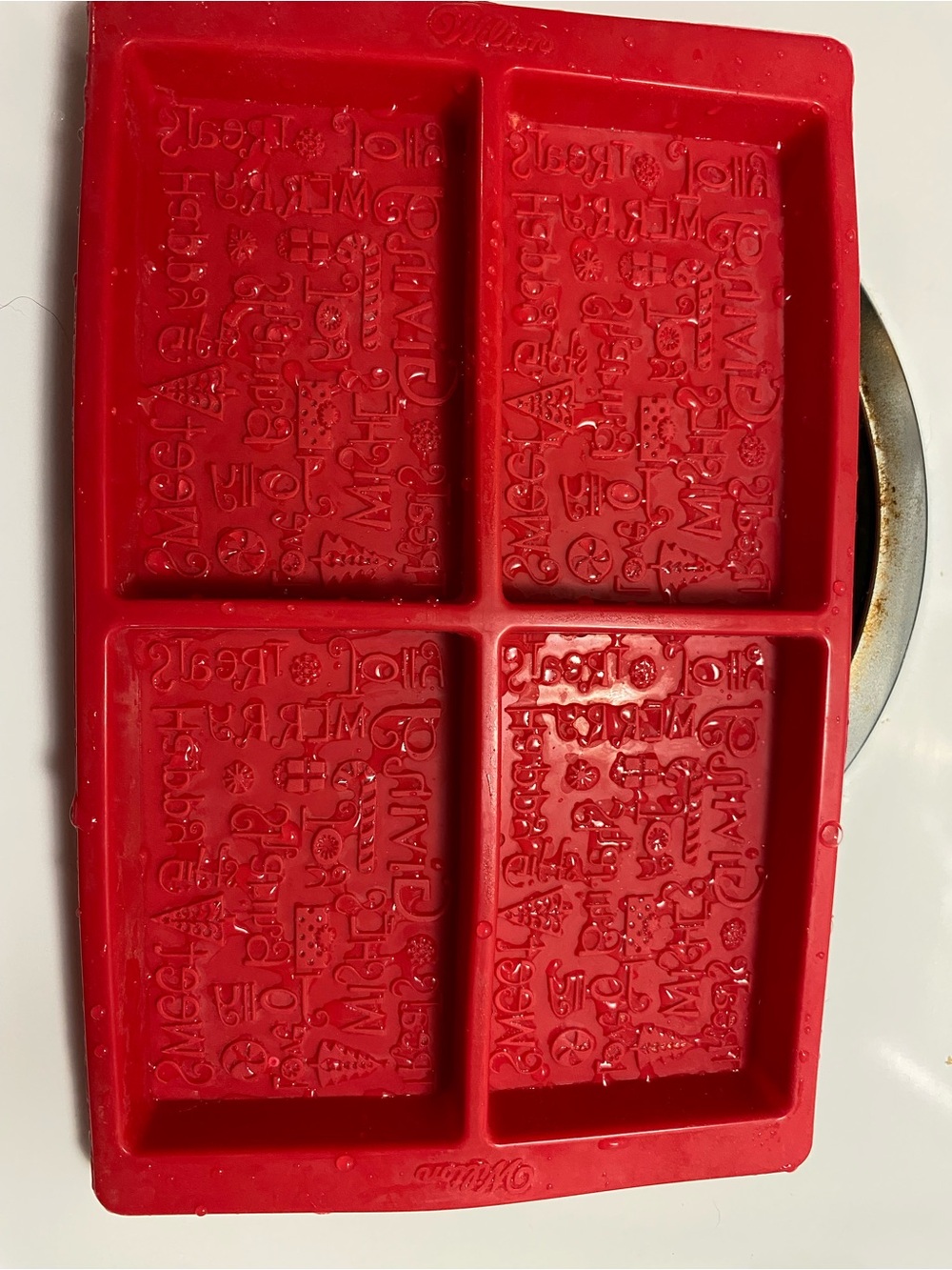 Wilton Silicone Holiday Chocolate/Candy Molds and single chocolate pieces mold